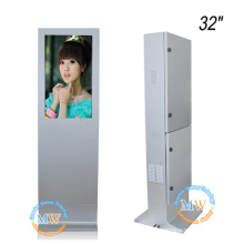 high brightness 1500 nits outdoor 32 in monitor waterproof for floor standing advertising kiosk